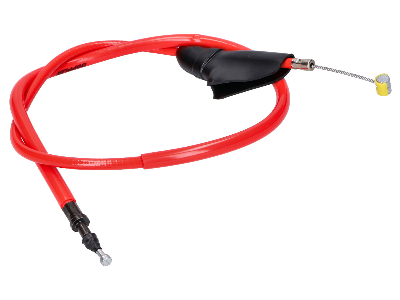 sankabos trosas Doplerio PTFE raudonas, skirtas Aprilia RX 50 06-, SX 50, Derbi Senda 06-, Gilera SMT, RCR
