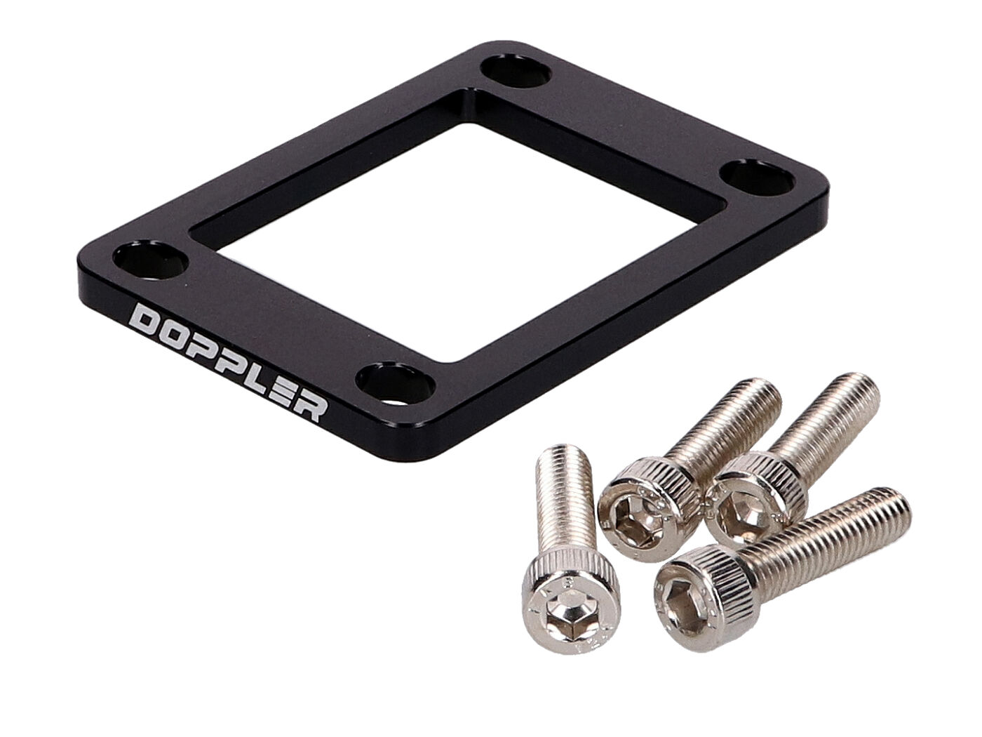 įsiurbimo kolektoriaus tarpinė Dopleris 5 mm juodas, skirtas Minarelli AM, Derbi EBE, EBS, D50B