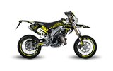 Grafikos komplektas Honda HM 50 Stage6 geltona / juoda