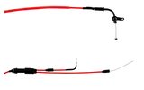 Gazo trosas Teflon® Doplerio raudonas Rieju MRT / RS3 / MRX 50cc