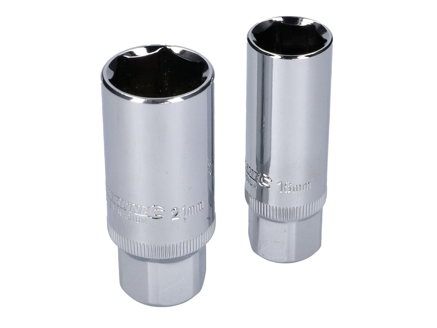 kištukinių veržliarakčių komplektas uždegimo žvakėms 3/8 colio 16mm / 21mm