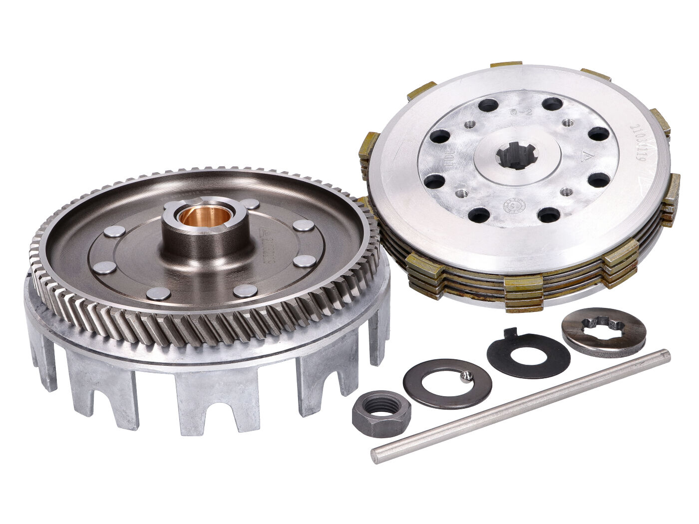 sankabos komplektas, skirtas Minarelli AM6, Generic, KSR-Moto, Keeway, Motobi, Ride, CPI, 1E40MA, 1E40MB