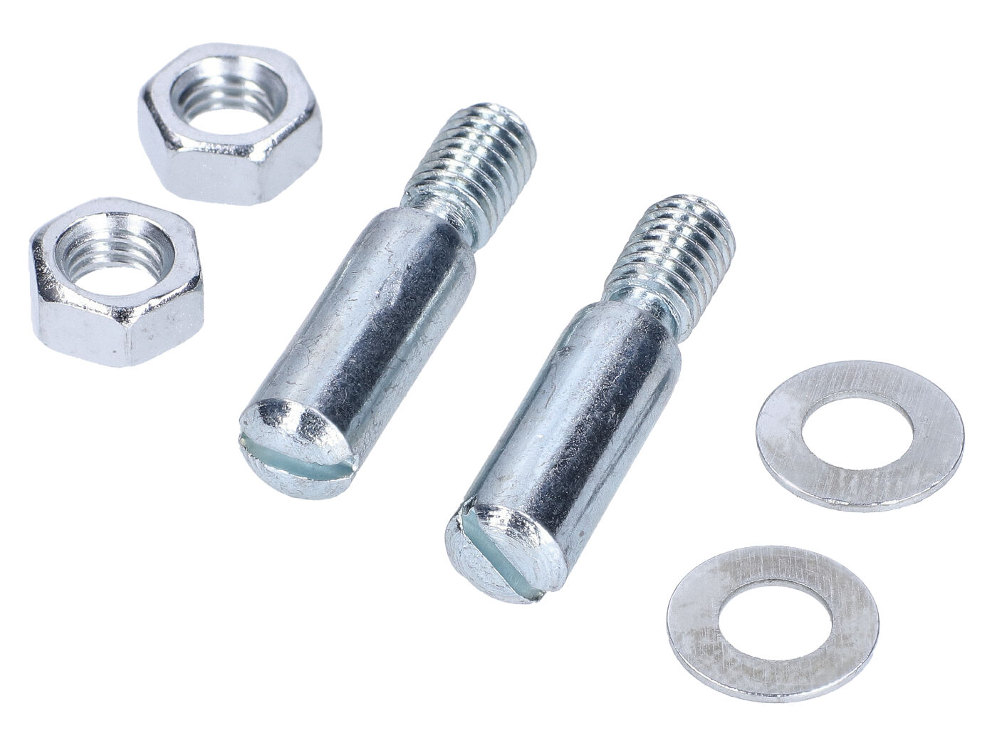 stabdžių svirties ir sankabos svirties tvirtinimo varžtai trumpi 6x25mm, skirti Simson S50, S51, S53, S70, S83, SR50, SR80, KR51/2