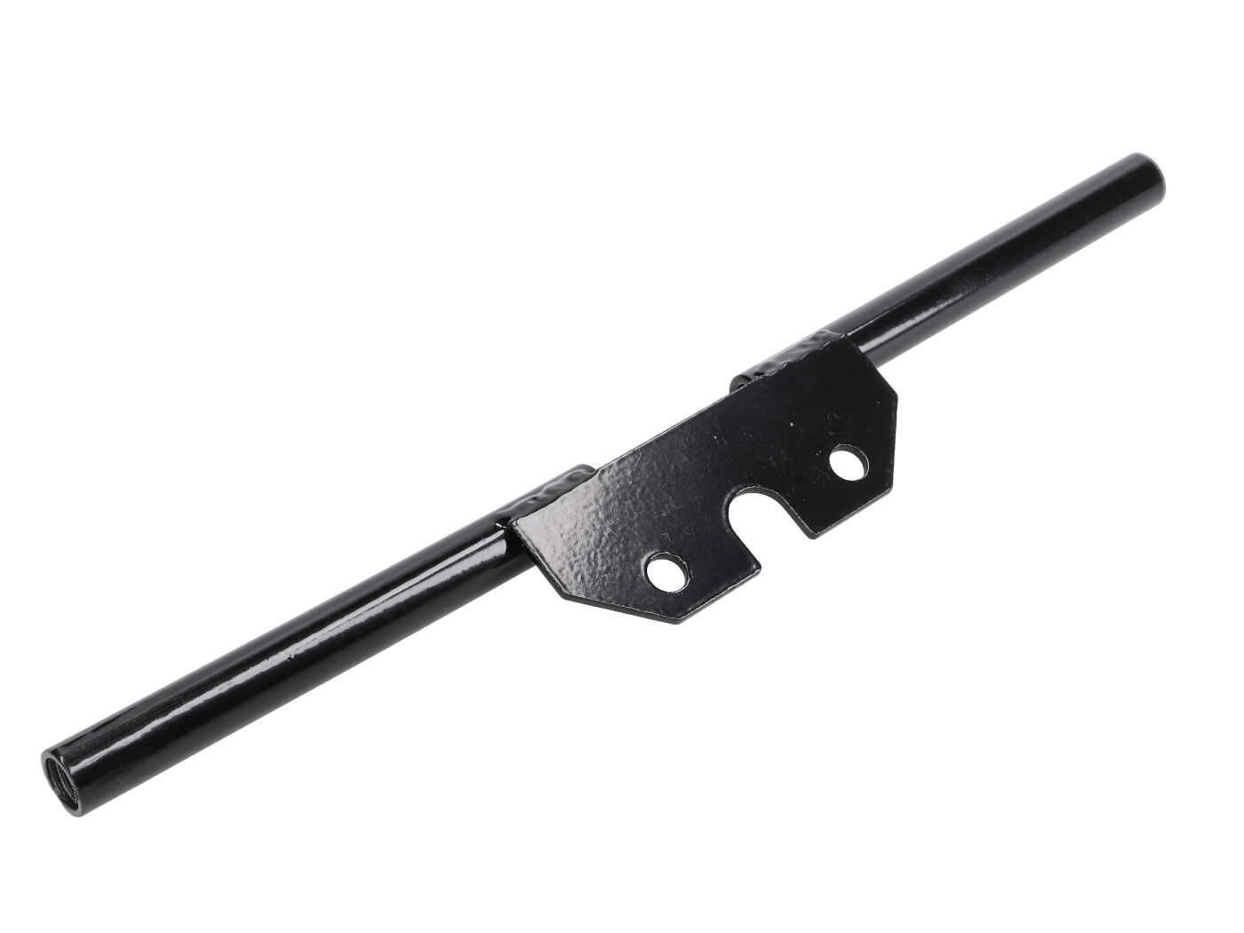 galinio indikatoriaus žibinto tvirtinimo kronšteinas LED 12mm M10x1,25 vidinis sriegis, juodas Simson S50, S51, S70