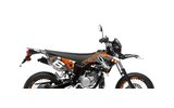 Grafikos komplektas Yamaha DT 50 Stage6 oranžinė / balta