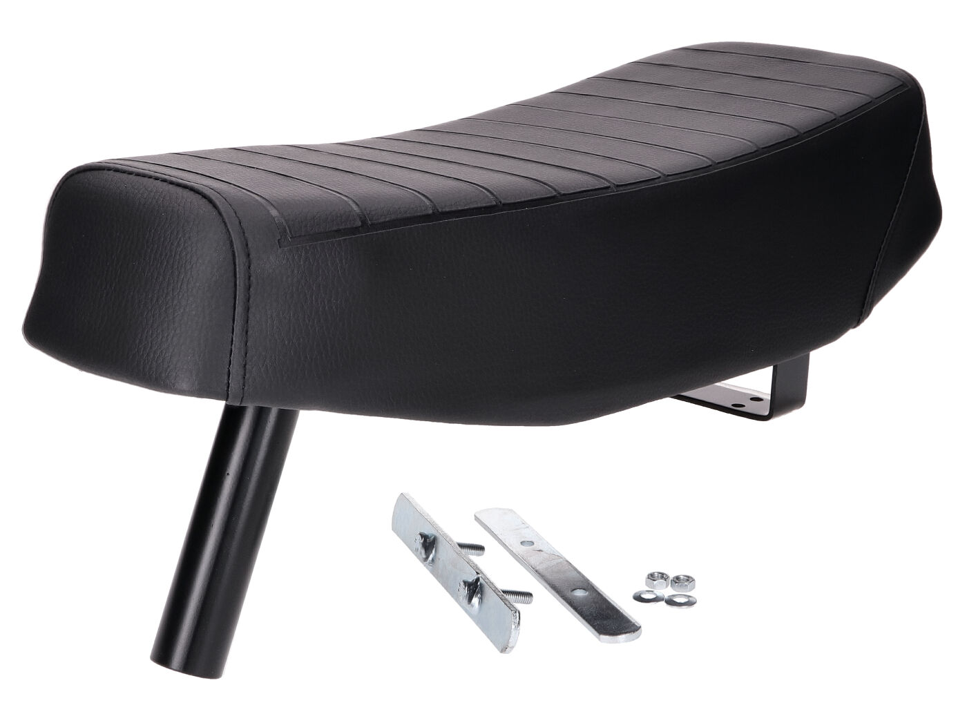 sėdynė Buddy Seat dvivietė juoda mopedui Puch