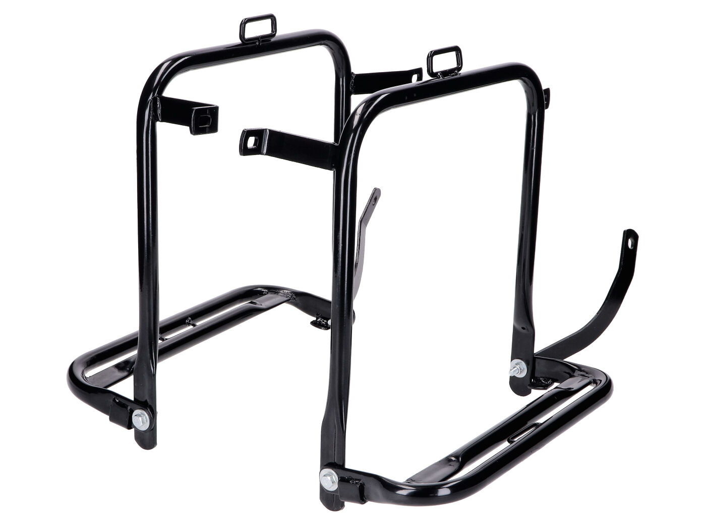 bagažinės komplektas dešinėje ir kairėje, juodos spalvos Simson S50, S51, S70