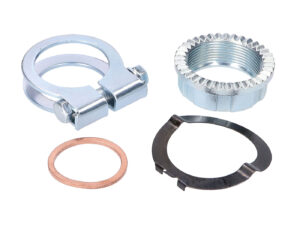 išmetimo kolektoriaus montavimo dalių komplektas 32mm 4 dalių Simson S50, S51, S53, S70, S83, SR50, SR80