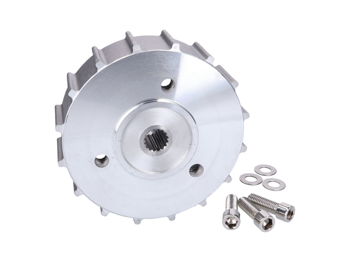 ratlankio adapteris Carenzi 13 colių 3 skylių Yamaha Neos, Slider, Booster, MBK Ovetto, Stunt 50