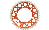Galinė žvaigždutė Renthal 520 Z.48 Twinring oranžinė KTM / Husqvarna