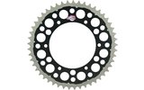 Galinė žvaigždutė Renthal 520 Z.50 Twinring juoda CR / CRF