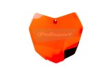 Priekinis numerio ženklas Polisport KTM SX SXF 13-15 oranžinis