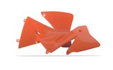 Šoninės plokštės priekinės KTM EXC 01-02 oranžinės spalvos