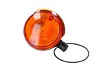 Priekinis indikatorius 80 mm oranžinis su juodu Simson dangteliu