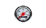 Spidometras 60km/H apvalus 48mm Simson