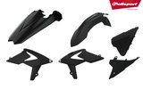 Plastikinis komplektas Polisport juodas Beta RR 2018-2019