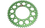 Galinė žvaigždutė Renthal 420 Z.51 Ultra Light savaime išsivalanti žalia KX 80 / 85