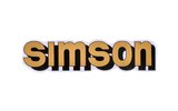 Lipdukas bakas auksinis / juodas Simson