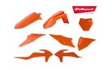 Plastikinis komplektas Polisport neoninis oranžinis KTM SX / SX-F 2016-2018 m.