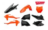 Plastikinis komplektas Polisport Oranžinė / juoda KTM SX / SX-F 2016-2018