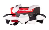 plastikų komplektas Polisport 85 SX 13- baltas