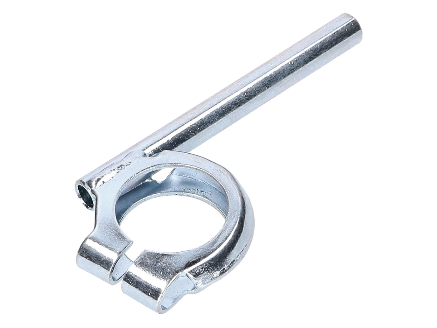 priekinio indikatoriaus žibinto tvirtinimo kronšteinas 10mm M8 vidinis sriegis, cinkuotas Simson S50, S51, S70