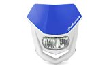 Priekiniai žibintai Polisport Halo LED mėlyna/balta