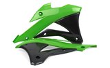 Šoninės plokštės priekinės KX 85 14- žalia / balta