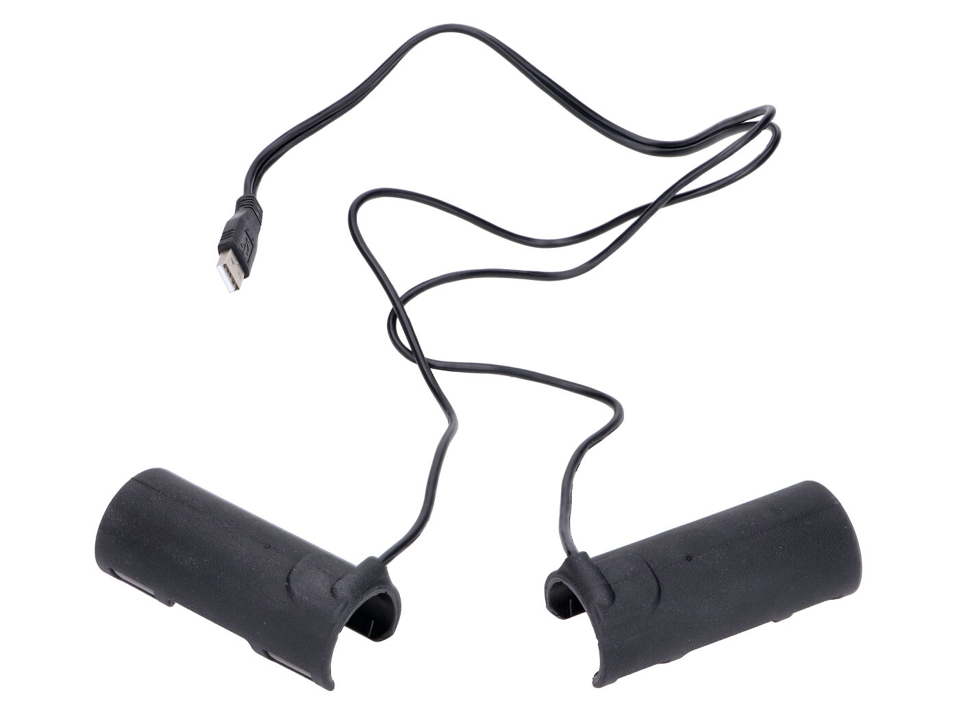 šildomos rankenos Koso X-Claws Clip-on su USB jungtimi