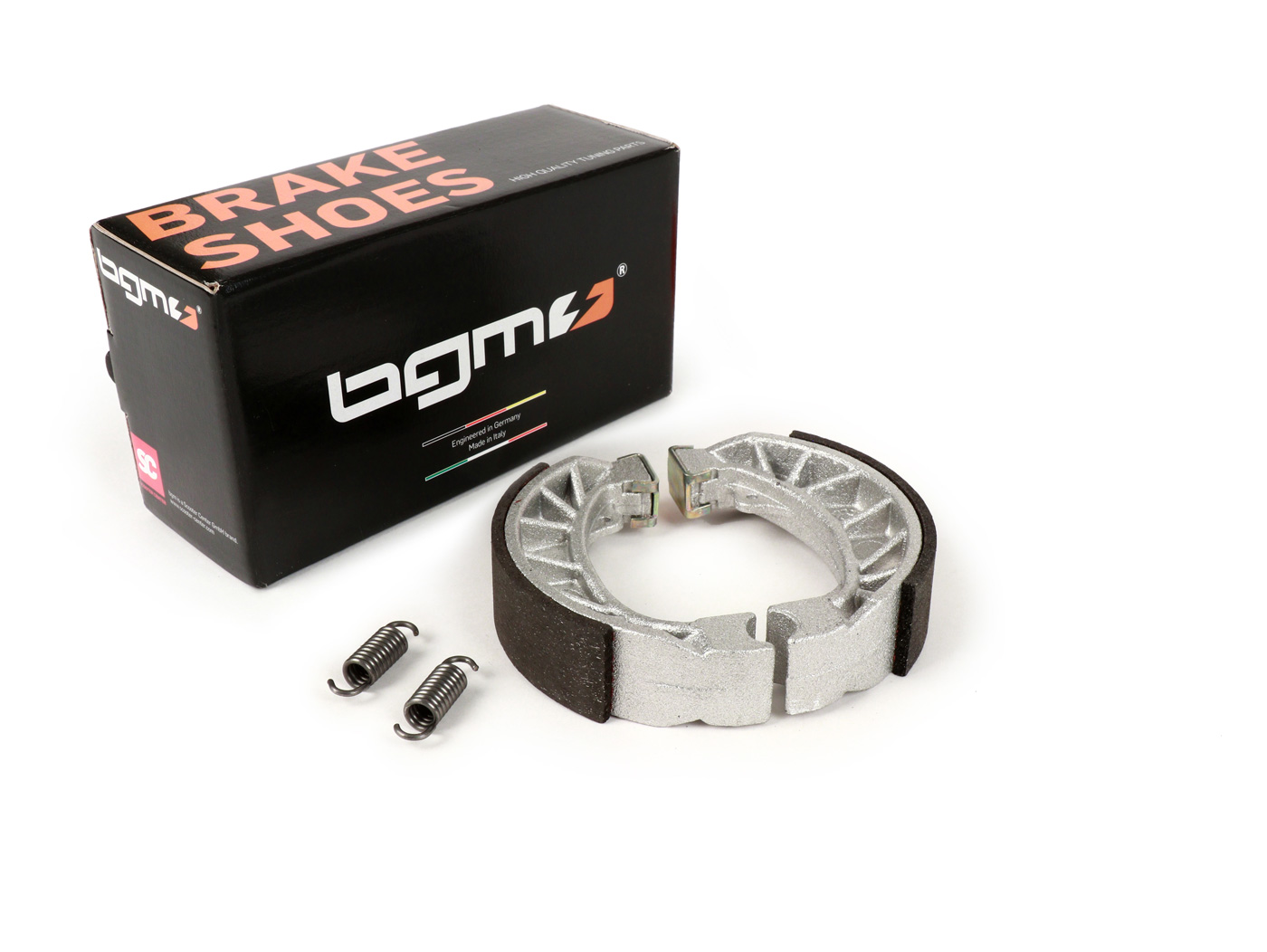Stabdžių trinkelės -BGM PRO Ø=110x25mm- Piaggio 50-150cc, SKR 125cc (r), SKR 150 (r), Vespa ET2 50cc 2000 (r), Runner 50cc 1997-1997 (r), PIAGGIO Hexagon 19 (r), PIAGGIO Hexagon 19 (r) r), šešiakampis 150cc 1994-1999 (r), šešiakampis GT 250cc 4 taktų (G/H) 250cc 1998-1999 (r), šešiakampis