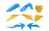 Plastikinis komplektas Polisport Vintage Edition mėlyna / geltona KTM SX / SX-F 2019-2022