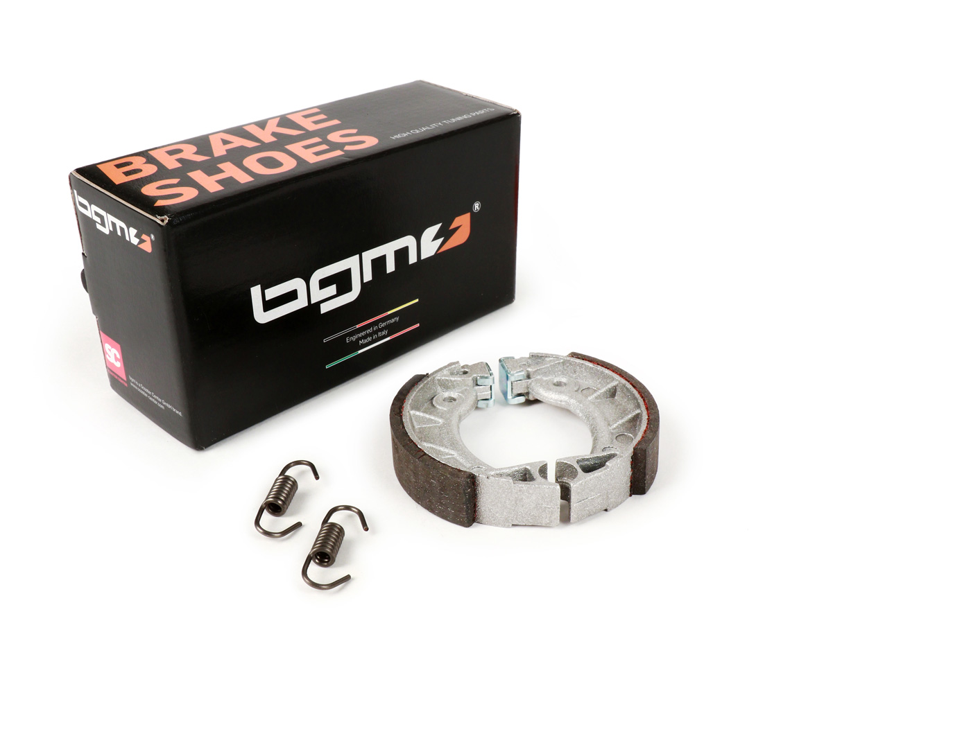 Stabdžių trinkelės -BGM PRO Ø=90x18mm- Piaggio Boxer, Piaggio Bravo, Piaggio Ciao, Piaggio Free 50 (1994-1995), Piaggio Si, Piaggio Superbravo, Piaggio Vespino F9, Piaggio, Piaggio L, Benelli G2, Benelli Motorella2, Piaggio5 Benelli , Fantic Motor Issimo 50, G