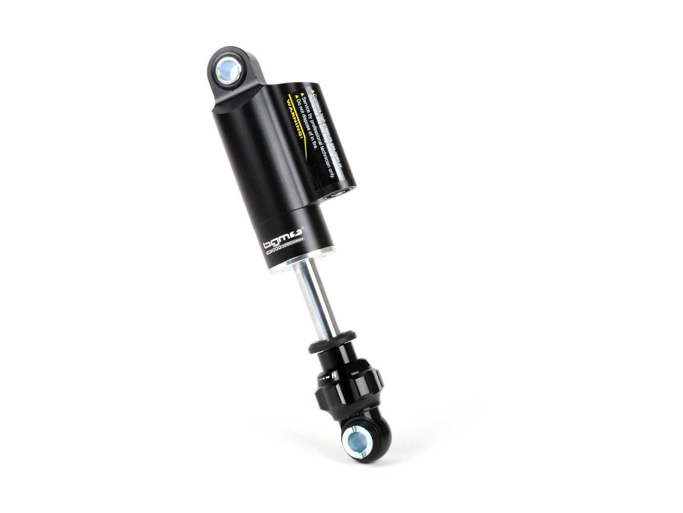 Amortizatorius, priekis -BGM PRO SC COMPETITION- Vespa Largeframe Rally180/200 (VSD1T/VSE1T), Sprint150 (VLB1T), GT125 (VNL2T), GTR125 (VNL2T), TS125 (VNL3T), Super (VVNC15), Super VBC), VNA, VNB, VBA, VBB, plačiakampis V30-33, VM, VN, VL, GS150 / GS3 (VS1