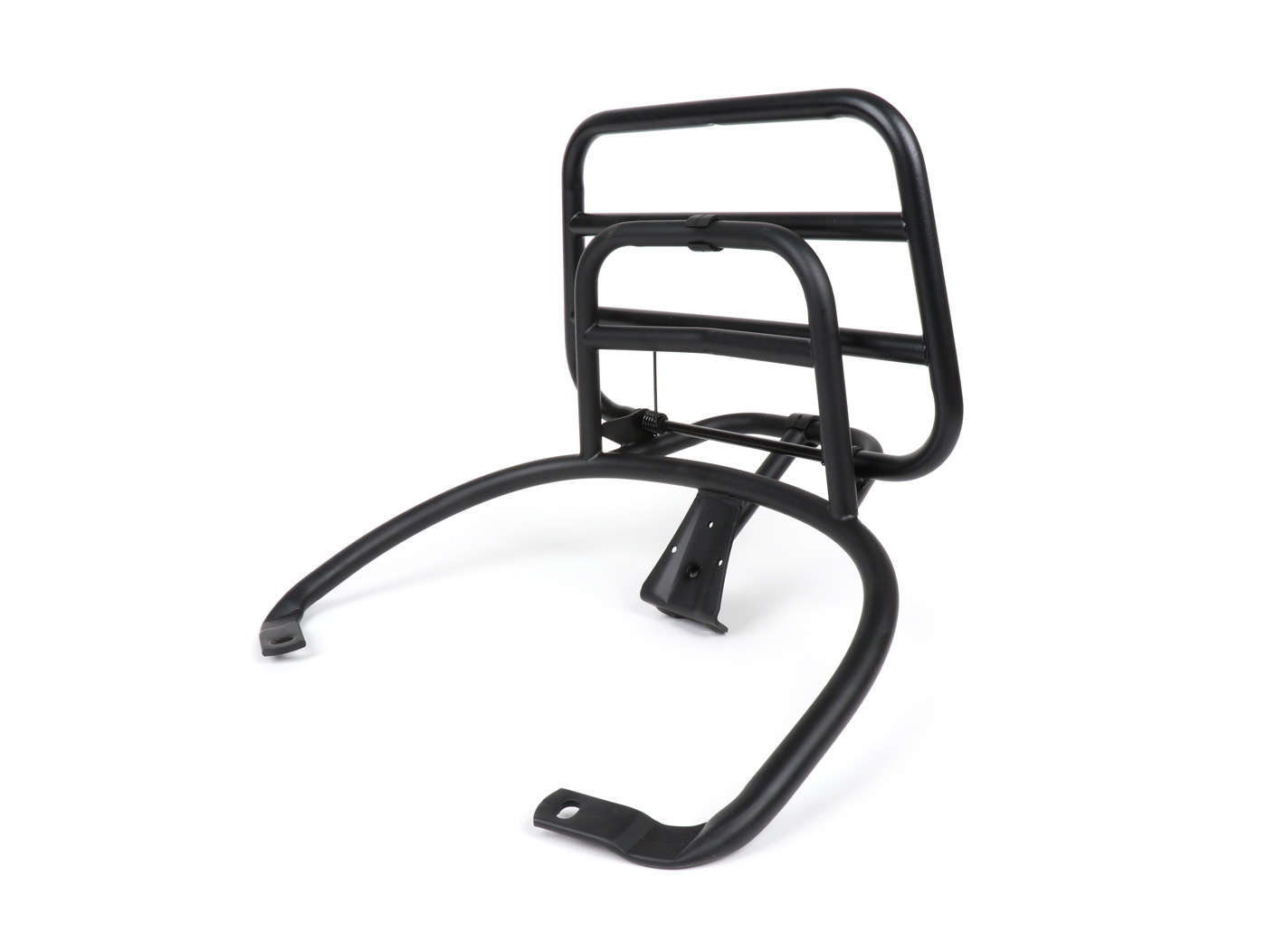 Galinis stovas, nulenkiamas -MOTO NOSTRA- Vespa Primavera 50 (ZAPC53100, ZAPC53200), Vespa Primavera 125 (ZAPM81100), Vespa Primavera 150 (ZAPM81200), Vespa Sprint 50 (ZAPC2013spa) 125 (RP8M82111, ZAPM81300, ZAPM81301) – juoda