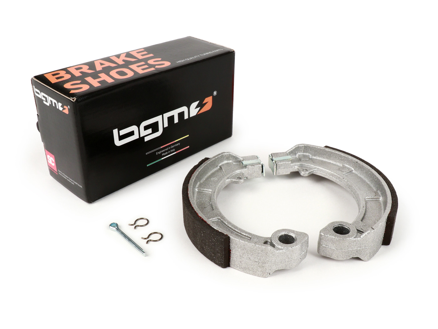 Stabdžių kaladėlės -BGM PRO Ø=150x24mm- VESPA PX (f/r), PK (f/r), T5 125cc (f/r), Rally180 (VSD1T), Rally200 (VSE1T) (r), Sprint (r), TS125 (VNL3T) (r), GT125 (VNL2T) (r), GTR125 (VNL2T) (r), GL150 (VLA1T) (r), SS180 (r), GS160 (r), GS150 / GS3 (VS5T) (r)