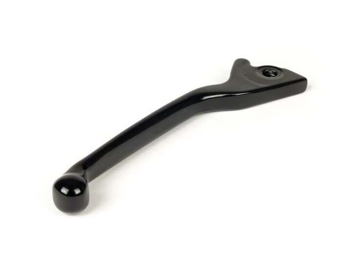 Stabdžių svirtis -MOTO NOSTRA diskiniai stabdžiai priekiniai/galiniai- Vespa GT, GTV, GTS 125-300, LX50-125, Primavera 50-125, S50-125, Sprint 50-125, Gilera Runner 50, FX 125/FXR180 VXR, Piaggio Typhoon50 (ZAPC290, LBMC481), NRG50 DD (ZAPC453) – blizgi juoda