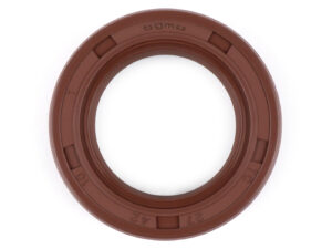 Riebokšlis 27x42x10mm -BGM PRO FKM/Viton® (atsparus E10/etanoliui)- Vespa V1-15, V30-33, VN, VM, VL, VD, VB, VGL, PX (nuo 1992 m.), T5 125cc, Cosa - naudota galinei stebulei / ašiai (platus rėmas = išorinis / didelis rėmas = vidinis)