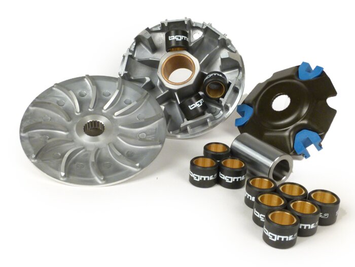 Variatorius -BGM PRO- Piaggio H.E.125cc, Vespa Primavera 125 t.y. 3V (M811M), Primavera iGet 125 t.y.(2016-), Sprint 125 t.y. 3V, Sprint iGet 125 t.y. 3V (MA13M), Piaggio Liberty 125 t.y. 3V, Liberty iGet 125 (M893M), Liberty iGet 150 (2016-)