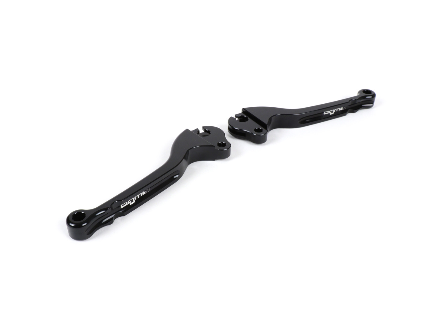 Stabdžių ir sankabos svirties komplektas -BGM PRO CNC- bowden trosas- Vespa Largeframe 1957-1998 - PX, T5, Sprint, Rally, GT, GTR, TS, VNA, VNB, VBB, VBA, GS, SS180, Smallframe 1963-1989 V50 , 50N, V90, PV125, ET3, PK S, PK XL1 - juodos spalvos
