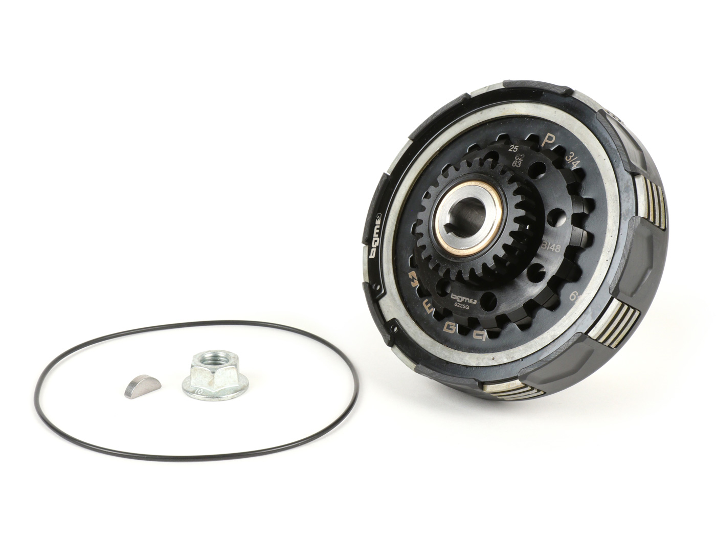 sankaba BGM PRO Superstrong 2.0 CR80 25 dantys tiesiai išpjauti Vespa PX125, 150, 200, Cosa125, 200, T5, Sprint150 Veloce, Rally, GTR, TS125, Super150