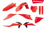 Plastikinis komplektas Polisport neoninis oranžinis KTM SX / SX-F 2019-2022