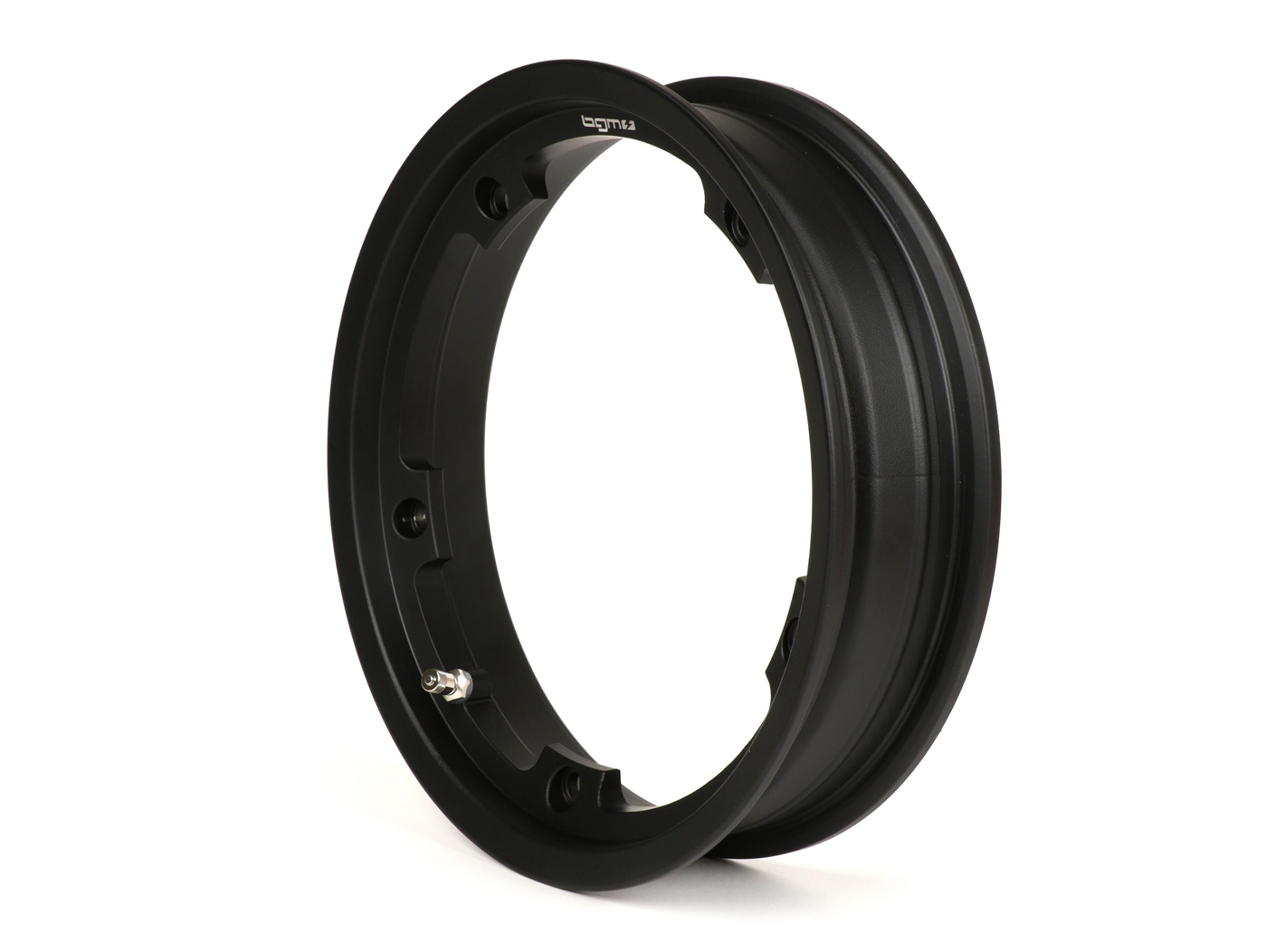 Rato ratlankis -BGM PRO bekamerinis 2,10-10 colių, aliuminis- Vespa (tipas PX) - Vespa Smallframe V50, 50N, Specialus, PV, ET3, PK50-125 (S/XL/XL2), Largeframe PX, T5, Sprint, Rally , GT/GTR, LML Star, Deluxe - juoda