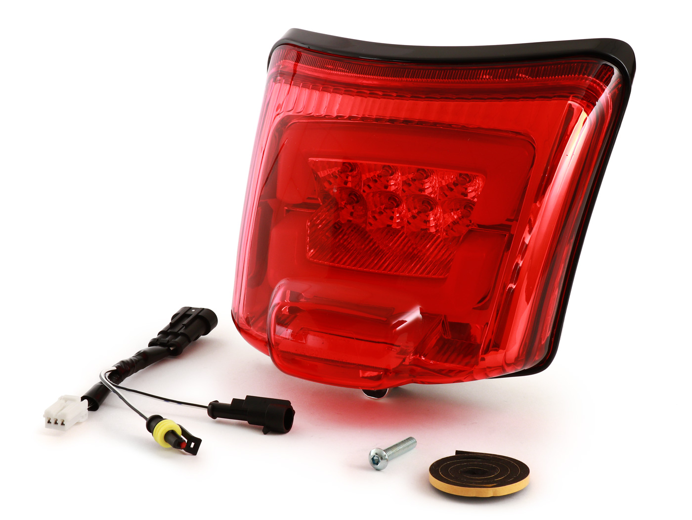 Galinis žibintas įsk. rėmas -MOTO NOSTRA, LED Â´BoulderÂ´- Vespa GTS (2019-) GTS125 iGet, GTS300 HPE, GTS SUPER 125/300 HPE, GTS SUPERSPORT 125/300, GTS SUPERTECH 125/300 H.