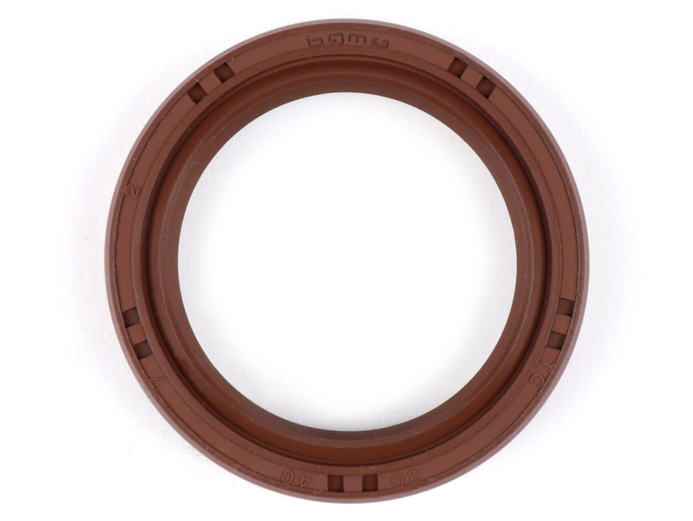 Riebokšlis 30x40x7mm -BGM PRO FKM/Viton® (atsparus E10/etanoliui)- (naudojamas galinei/priekinei stebulei Vespa GS160 / GS4 (VSB1T), SS180 (VSC1T))