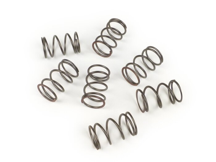 Sankabos spyruoklių komplektas -BGM PRO- Vespa PX (-1995), Cosa (-1995), Sprintas, Rally, GL, Super, GT, GTR, GS150/GS3 VS1-5, GS160/GS4 VSB, VNA, VNB, VBA, VBB, VN1 (06001-), VN2, VB, VL, VL - 7 vnt.
