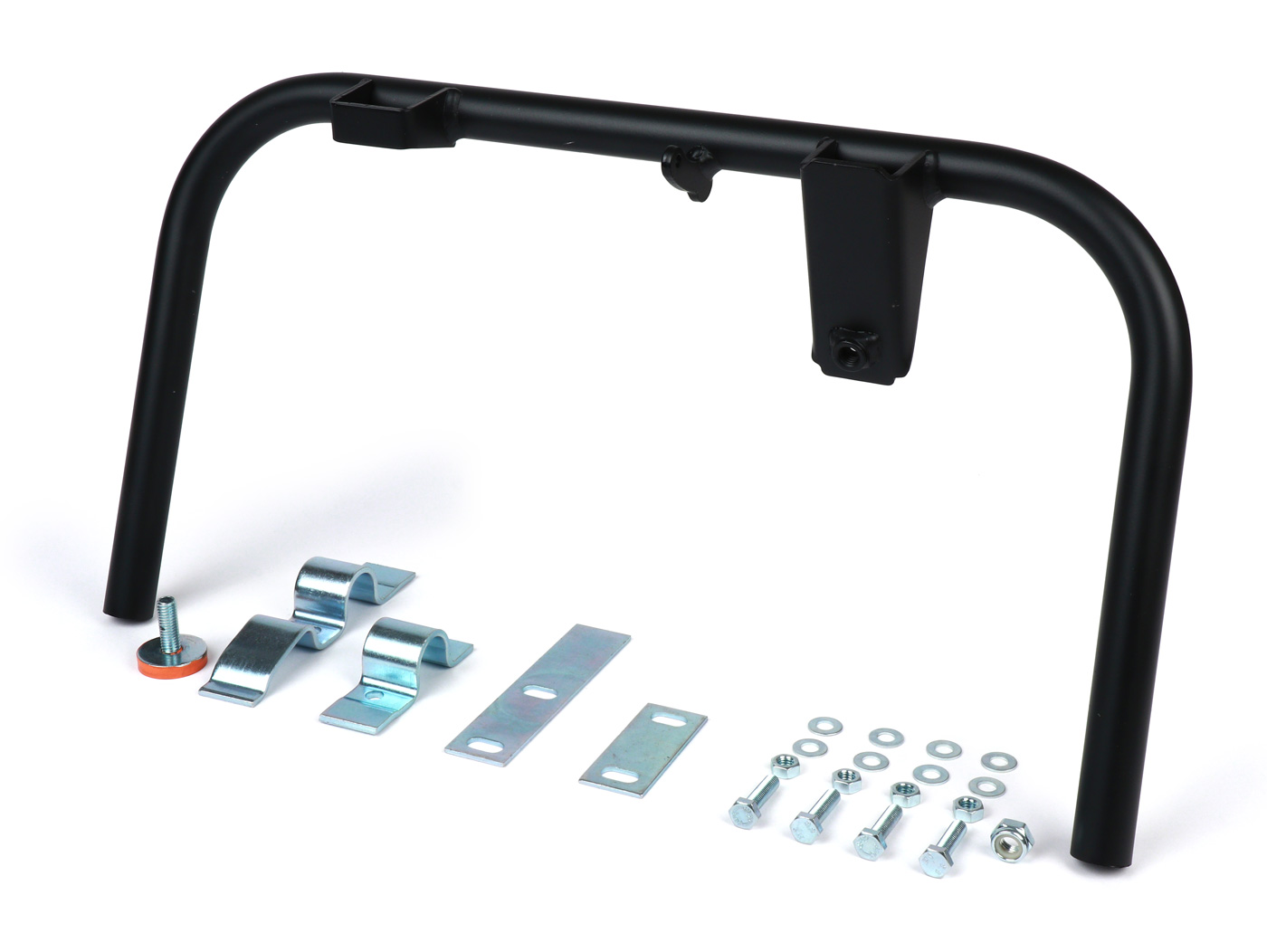 Centrinis stovas -BGM PRO Soft Stop V2 System- Vespa (8") 125 Largeframe VNB2T (9001-), VNB3T, VNB4T, VNB5T, VNB6T, VNC1T Super, Vespa 150 VBB2T (17451-), VBB2T, VBC1T Super - juoda