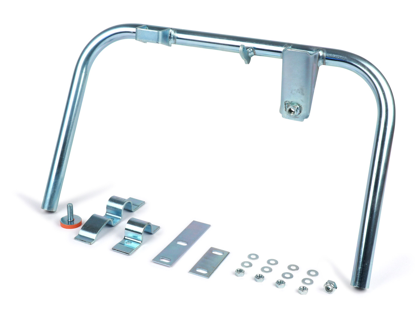 Centrinė kojelė BGM PRO Soft Stop V2 System cinkuotas Vespa Largeframe, Sprint150, Rally180, 200, GT, GTR125, TS125, GL150
