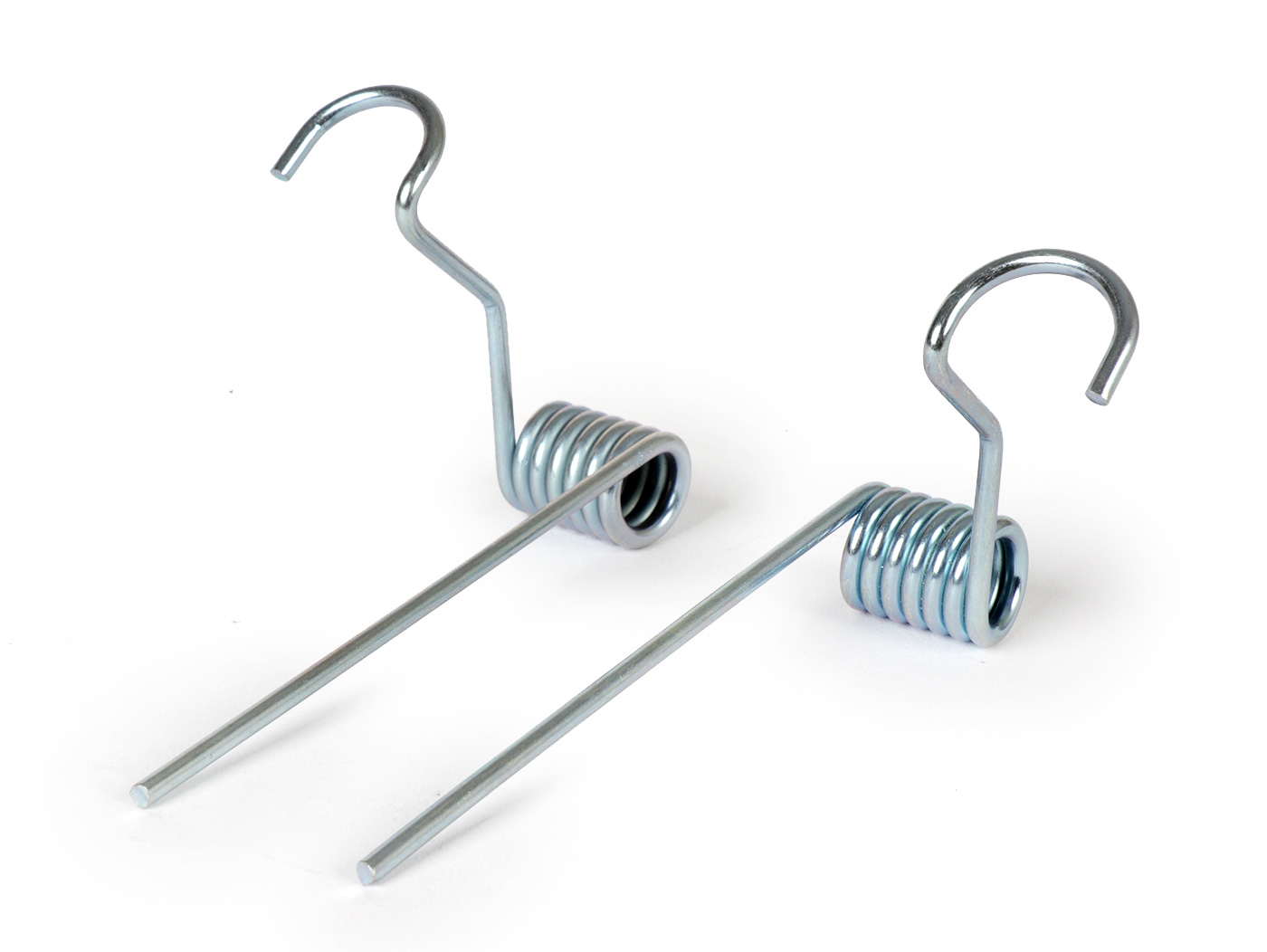 Remonto komplektas stelažui sulankstomam galinei -MOTO NOSTRA- Vespa Smallframe V50, PV125, ET3, PK, Vespa Largeframe Rally180, Rally200, Sprint150, TS125, GT125, GTR125 - sidabras