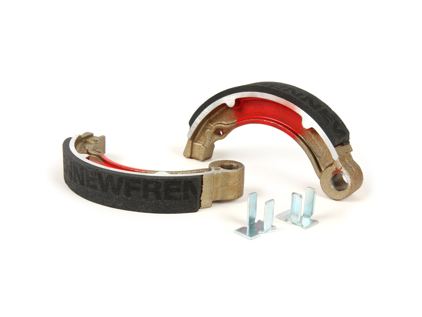 Stabdžių trinkelės -BGM PRO Ø=127x20 mm stabdžių būgnui BGM5310- Vespa 8" galinis, 2 inkariniai kaiščiai, Vespa VNB4T-VNB6T (r), VBB2T (r) - taip pat naudojami konvertuojant iš 10" į 8"