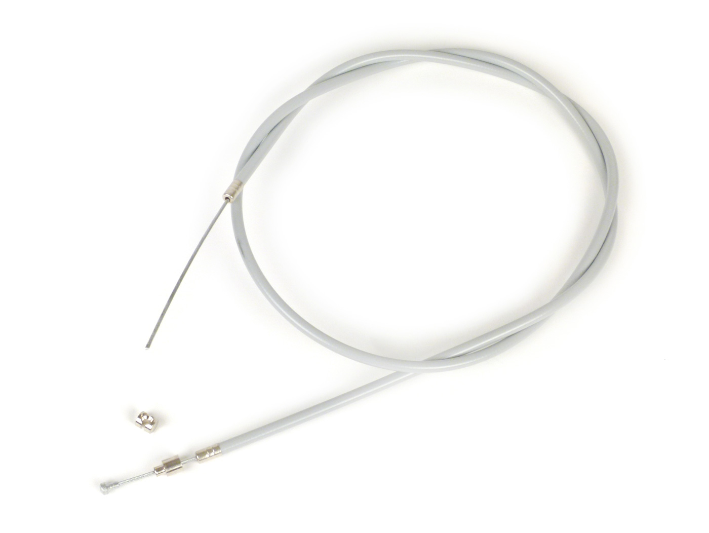Priekinio stabdžio trosas sukomplektuotas, l=1155mm -BGM ORIGINALUS- Vespa Rally180 (VSD1T), Rally200 (VSE1T), Sprint150 (VLB1T), GT125 (VNL2T), GTR (VNL2T), TS125 (VNL3T), VGL150